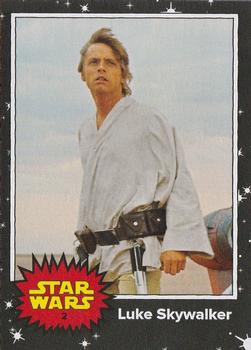 2017 Topps On Demand Star Wars #2 Luke Skywalker Front
