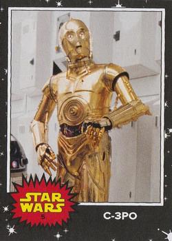 2017 Topps On Demand Star Wars #5 C-3PO Front