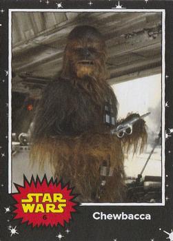 2017 Topps On Demand Star Wars #6 Chewbacca Front