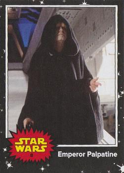 2017 Topps On Demand Star Wars #8 Emperor Palpatine Front