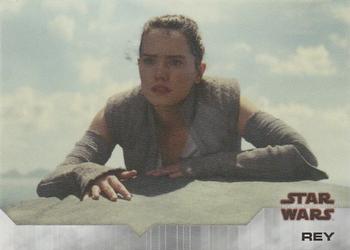 2018 Topps On Demand Star Wars: The Last Jedi #1 Rey Front