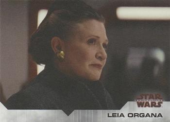 2018 Topps On Demand Star Wars: The Last Jedi #3 Leia Organa Front