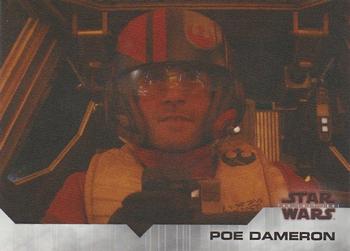 2018 Topps On Demand Star Wars: The Last Jedi #6 Poe Dameron Front