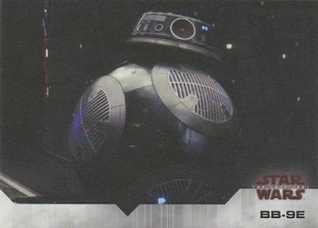 2018 Topps On Demand Star Wars: The Last Jedi #18 BB-9E Front