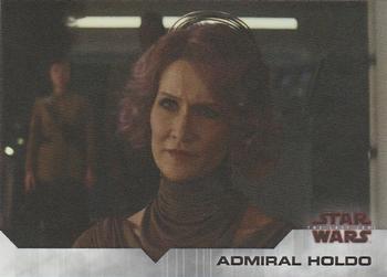 2018 Topps On Demand Star Wars: The Last Jedi #20 Admiral Holdo Front