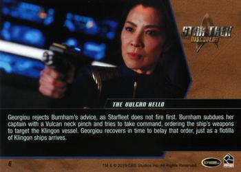 2019 Rittenhouse Star Trek Discovery Season One #6 The Vulcan Hello Back