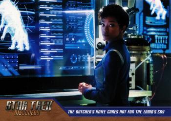 2019 Rittenhouse Star Trek Discovery Season One #20 The Butcher's Knife Cares Not for the Lamb's Cry Front