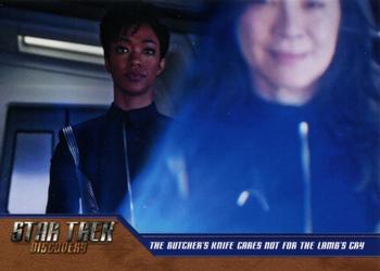 2019 Rittenhouse Star Trek Discovery Season One #24 The Butcher's Knife Cares Not for the Lamb's Cry Front