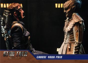 2019 Rittenhouse Star Trek Discovery Season One #28 Choose Your Pain Front