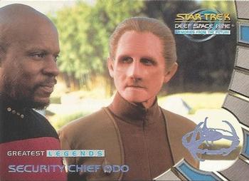 1999 SkyBox Star Trek: Deep Space Nine: Memories from the Future - Greatest Legends #L3 Security Chief Odo Front