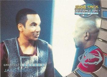1999 SkyBox Star Trek: Deep Space Nine: Memories from the Future - Greatest Legends #L9 Jake Sisko Front