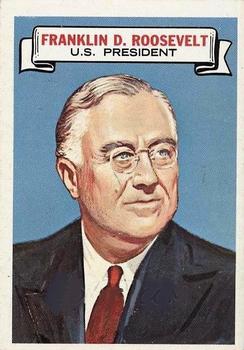1968 Topps Who Am I? (No Disguise) #6 Franklin D. Roosevelt Front