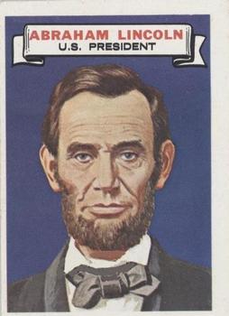 1968 Topps Who Am I? (No Disguise) #25 Abraham Lincoln Front
