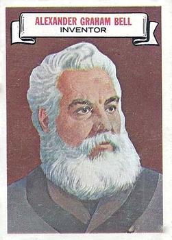 1968 Topps Who Am I? (No Disguise) #32 Alexander Graham Bell Front