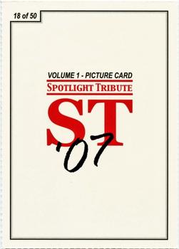 2007 Spotlight Tribute Vol. 1 #18 50 Cent Back