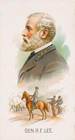 1889 Kinney Bros. Leaders (N222) #NNO General Robert E Lee Front