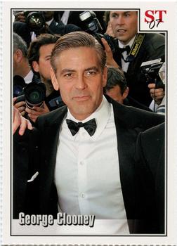 2007 Spotlight Tribute 4-Star Trivia #12 George Clooney Front