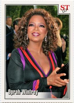 2007 Spotlight Tribute 4-Star Trivia #33 Oprah Winfrey Front