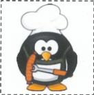 2018 C2Cigars TCDB Business Card - Stickers #4 Penguin Front