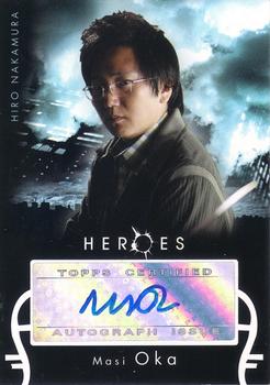 2008 Topps Heroes - Autographs #NNO Masi Oka Front