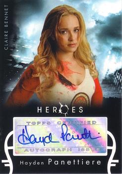 2008 Topps Heroes - Autographs #NNO Hayden Panettiere Front
