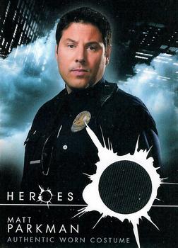 2008 Topps Heroes - Memorabilia Cards #NNO Matt Parkman Front