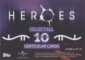 2008 Topps Heroes - Motion Lenticular Cards #6 Scene 6 Back