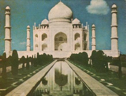 1960 Nabisco Wonders of the World #19 Taj Mahal Front