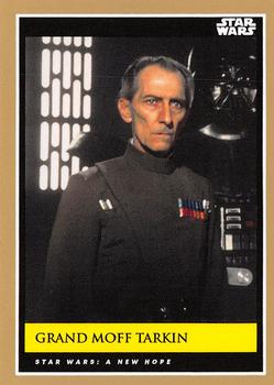 2018-19 Topps Star Wars Galactic Moments Countdown to Episode IX #4 Grand Moff Tarkin Front