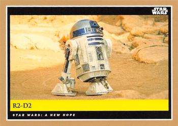 2018-19 Topps Star Wars Galactic Moments Countdown to Episode IX #13 R2-D2 Front