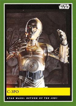2018-19 Topps Star Wars Galactic Moments Countdown to Episode IX #40 C-3PO Front