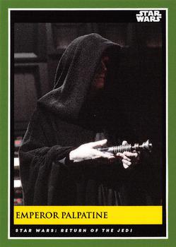 2018-19 Topps Star Wars Galactic Moments Countdown to Episode IX #43 Emperor Palpatine Front