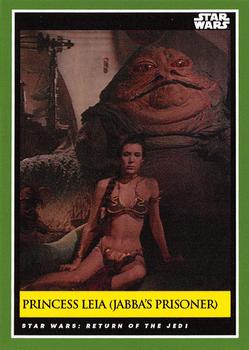 2018-19 Topps Star Wars Galactic Moments Countdown to Episode IX #52 Princess Leia (Jabba's Prisoner) Front