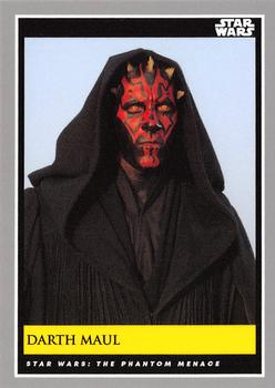 2018-19 Topps Star Wars Galactic Moments Countdown to Episode IX #58 Darth Maul Front