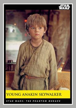 2018-19 Topps Star Wars Galactic Moments Countdown to Episode IX #67 Young Anakin Skywalker Front