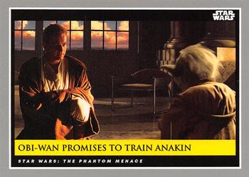 2018-19 Topps Star Wars Galactic Moments Countdown to Episode IX #69 Obi-Wan Promises to Train Anakin Front
