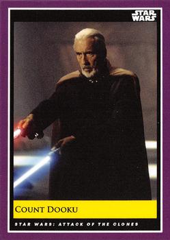2018-19 Topps Star Wars Galactic Moments Countdown to Episode IX #82 Count Dooku Front