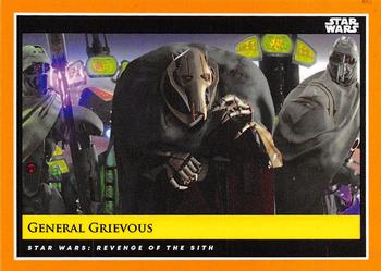2018-19 Topps Star Wars Galactic Moments Countdown to Episode IX #94 General Grievous Front