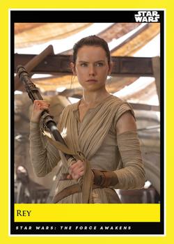 2018-19 Topps Star Wars Galactic Moments Countdown to Episode IX #106 Rey Front