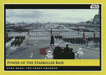 2018-19 Topps Star Wars Galactic Moments Countdown to Episode IX #116 Power of the Starkiller Base Front