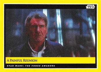 2018-19 Topps Star Wars Galactic Moments Countdown to Episode IX #120 A Painful Reunion Front