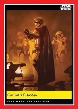 2018-19 Topps Star Wars Galactic Moments Countdown to Episode IX #136 Captain Phasma Front