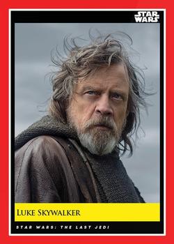2018-19 Topps Star Wars Galactic Moments Countdown to Episode IX #139 Luke Skywalker Front
