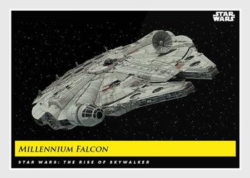 2018-19 Topps Star Wars Galactic Moments Countdown to Episode IX #143 Millennium Falcon Front
