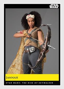2018-19 Topps Star Wars Galactic Moments Countdown to Episode IX #145 Jannah Front