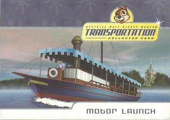 2006 Walt Disney World Transportation: Series One #6 Motor Launch / Chip Front