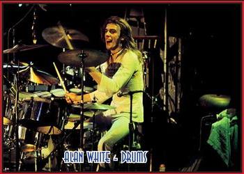 2018-20 J2 Cards Classic Rock #5 Alan White Front