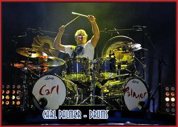 2018-20 J2 Cards Classic Rock #7 Carl Palmer Front