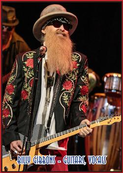 2018-20 J2 Cards Classic Rock #193 Billy Gibbons Front