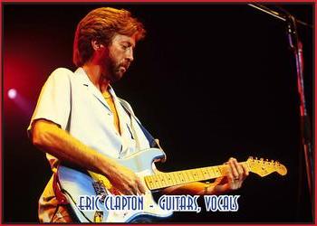 2018-20 J2 Cards Classic Rock #381 Eric Clapton Front